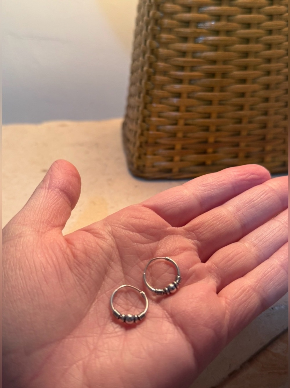925 | silver hoop earrings